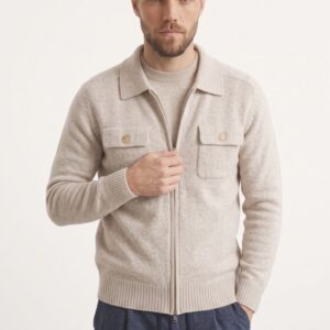 CARDIGAN FULL ZIP CON TASCHINI 11 CARDIGAN FULL ZIP CON TASCHINI - Thumbnail Image 1