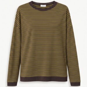 T-SHIRT GIRO VISCOSA RIGHE 7 T-SHIRT GIRO VISCOSA RIGHE - Thumbnail Image 2