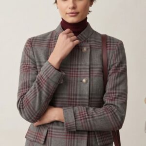 GIACCA TESSUTO JACQUARD DOPPIO PETTO 5 GIACCA TESSUTO JACQUARD DOPPIO PETTO - Thumbnail Image 1