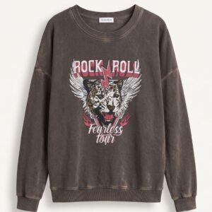 FELPA STAMPA TIGRE ROCK 13 FELPA STAMPA TIGRE ROCK - Thumbnail Image 3