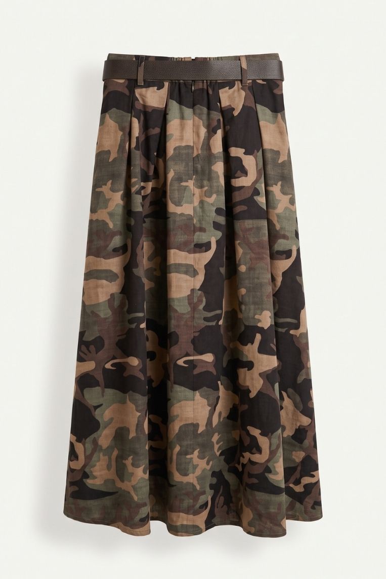GONNA LUNGA CAMOUFLAGE - immagine 4