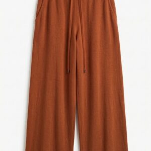 PANTALONE WIDE LEG VISCOSA 21 PANTALONE WIDE LEG VISCOSA - Thumbnail Image 9