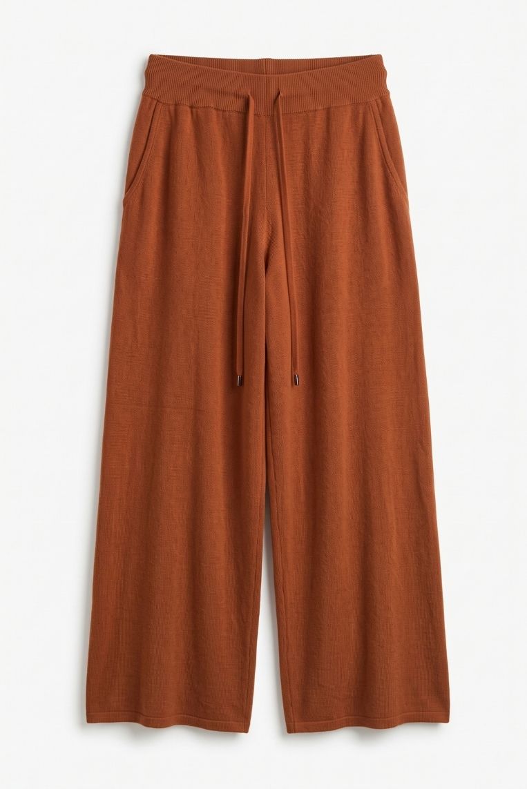 PANTALONE WIDE LEG VISCOSA 9 PANTALONE WIDE LEG VISCOSA - immagine 9