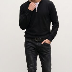 DENIM SLIM FIT NERO 5 DENIM SLIM FIT NERO - Thumbnail Image 1