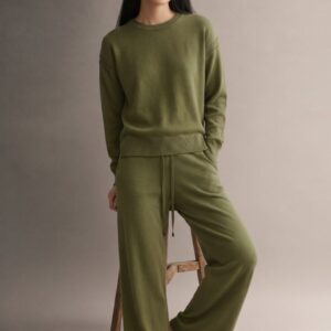 PANTALONE WIDE LEG VISCOSA 14 PANTALONE WIDE LEG VISCOSA - Thumbnail Image 2