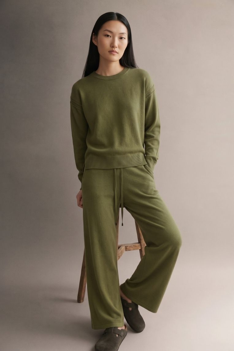 PANTALONE WIDE LEG VISCOSA 2 PANTALONE WIDE LEG VISCOSA - immagine 2