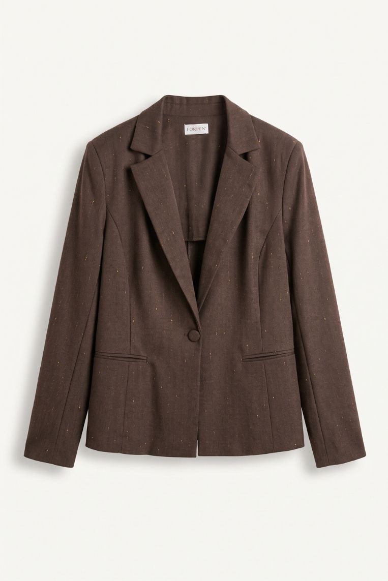GIACCA SLIM GESSATO LUREX 3 GIACCA SLIM GESSATO LUREX - immagine 3