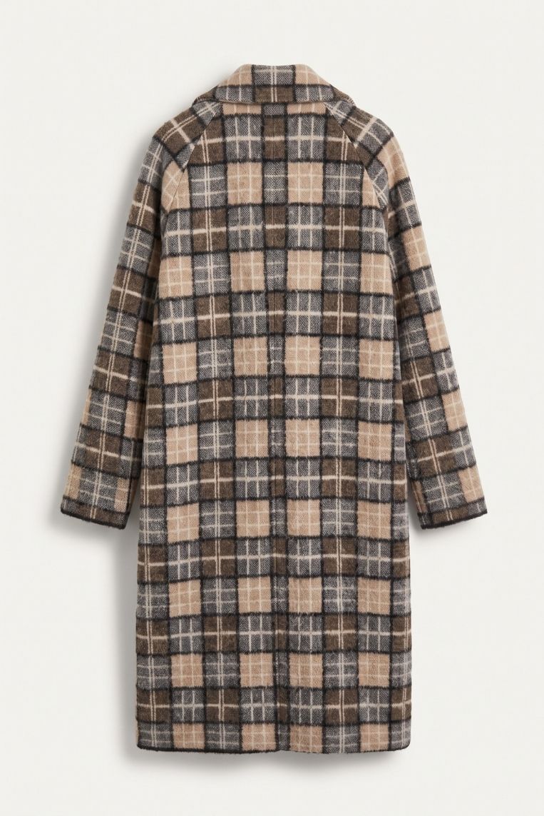 CAPPOTTO TESSUTO MAGLIA QUADRI 10 CAPPOTTO TESSUTO MAGLIA QUADRI - immagine 10