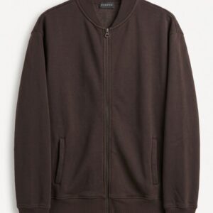BOMBER FELPA FULL ZIP STONE WASHED 7 BOMBER FELPA FULL ZIP STONE WASHED - Thumbnail Image 3