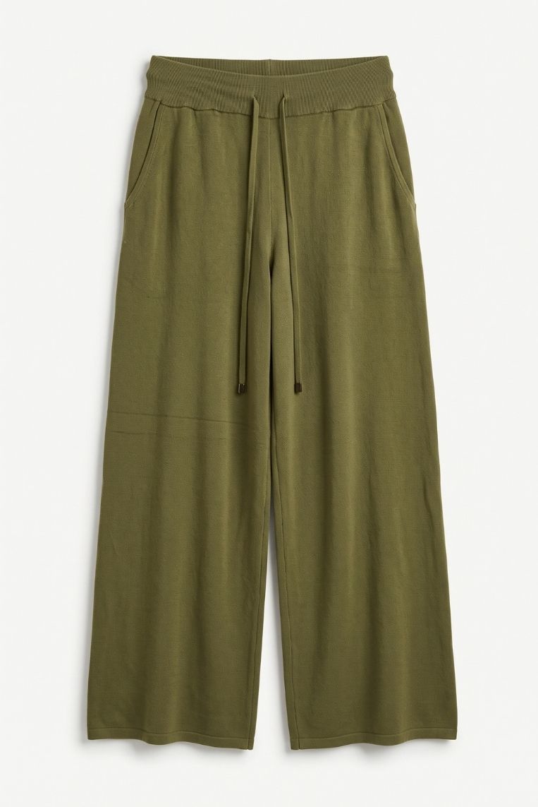 PANTALONE WIDE LEG VISCOSA 3 PANTALONE WIDE LEG VISCOSA - immagine 3