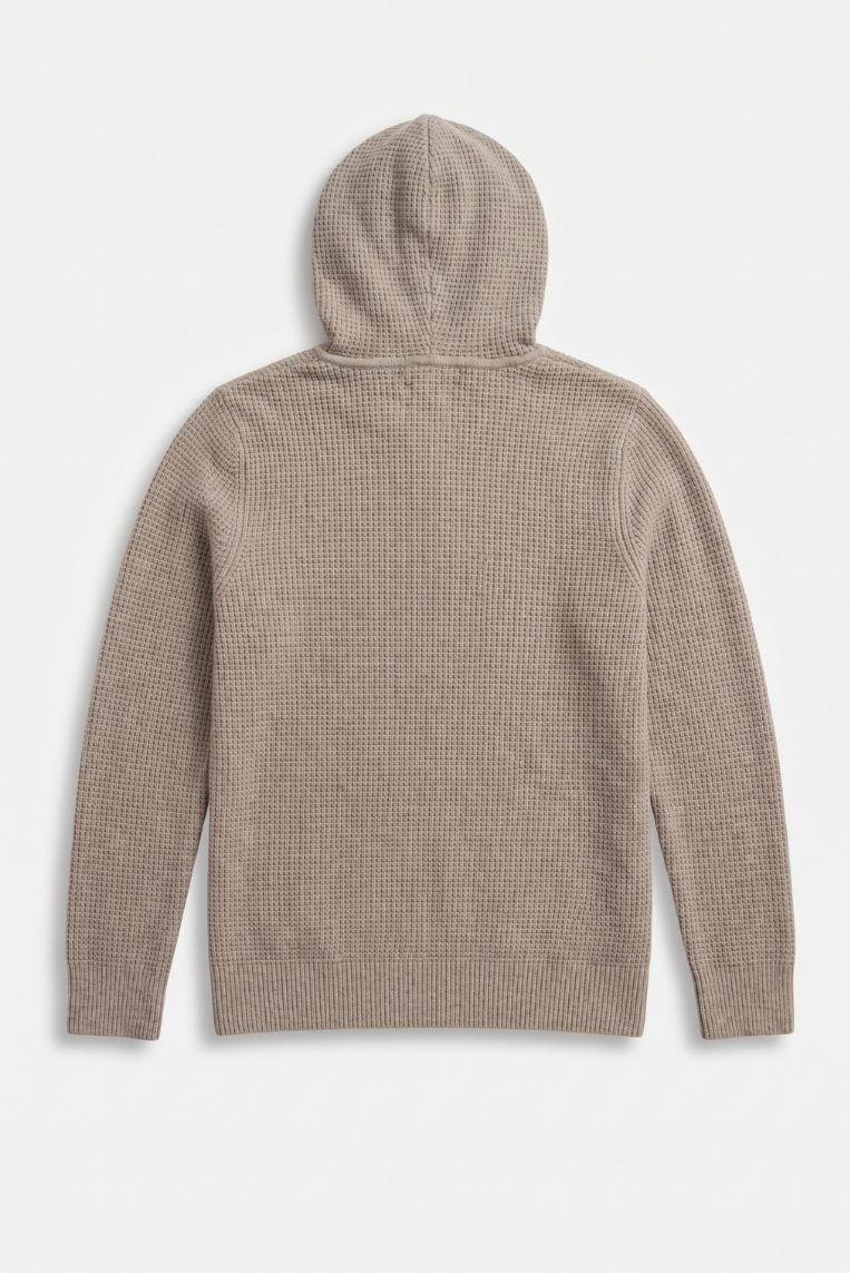 MAGLIA CON CAPPUCCIO E TRAMA - immagine 10