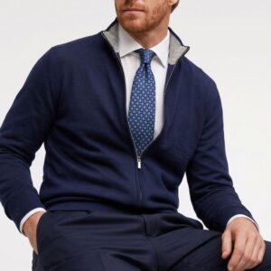 CARDIGAN FULL ZIP VISCOSA 9 CARDIGAN FULL ZIP VISCOSA - Thumbnail Image 1