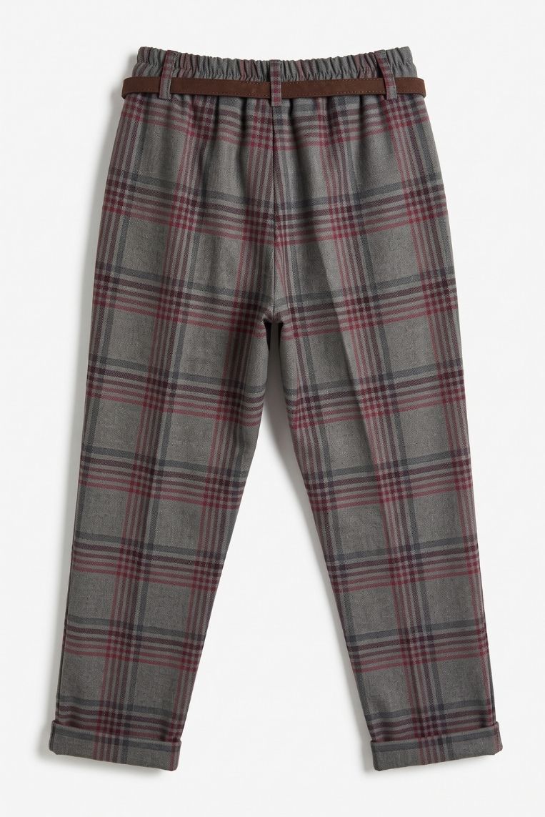 PANTALONE JAQUARD GAMBA DRITTA RISVOLTO 4 PANTALONE JAQUARD GAMBA DRITTA RISVOLTO - immagine 4