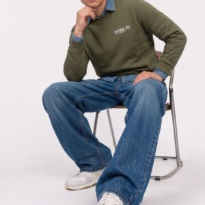 DENIM GAMBA LARGA LOOSE FIT 5 DENIM GAMBA LARGA LOOSE FIT - Thumbnail Image 1