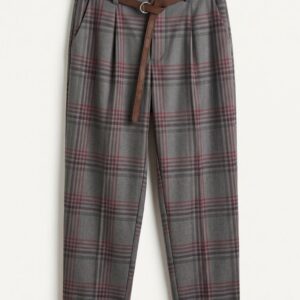 PANTALONE JAQUARD GAMBA DRITTA RISVOLTO 7 PANTALONE JAQUARD GAMBA DRITTA RISVOLTO - Thumbnail Image 3