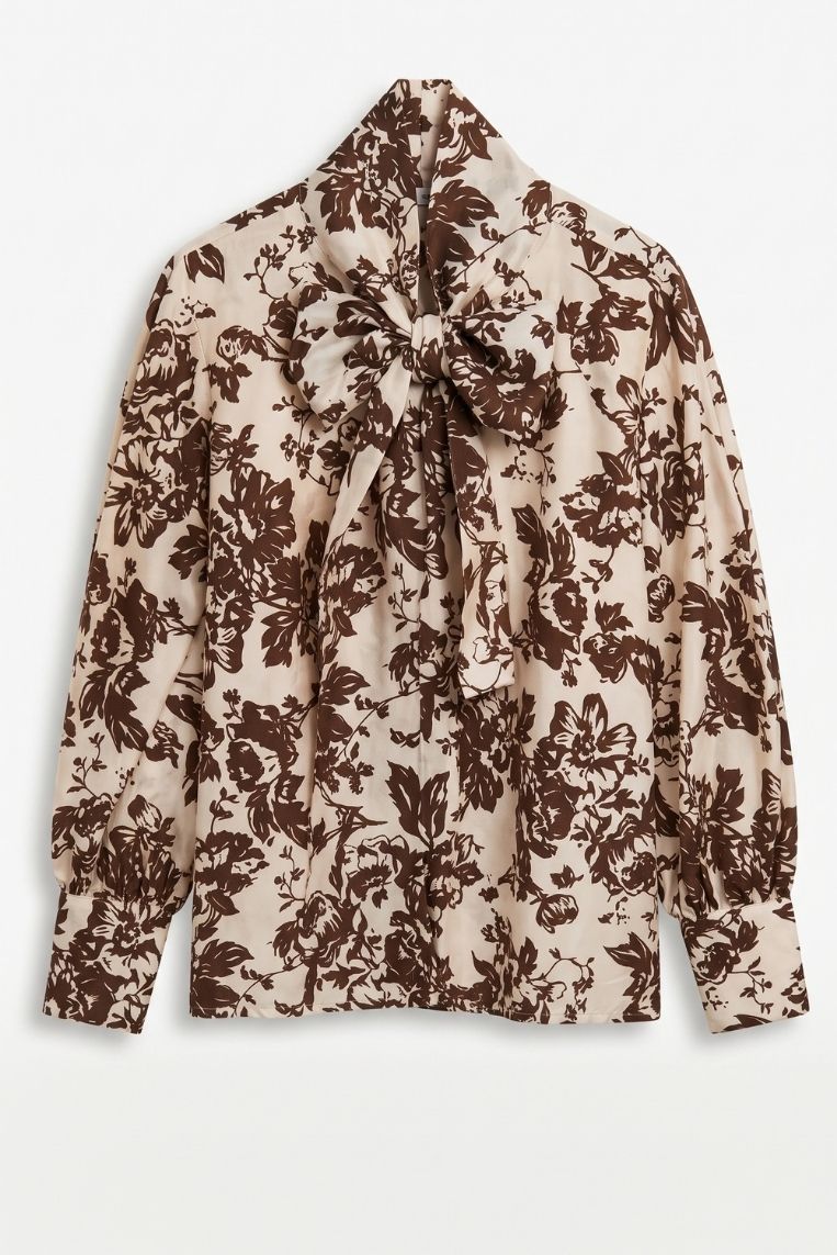 BLUSA STAMPA FLOCK - immagine 3