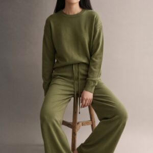 PANTALONE WIDE LEG VISCOSA 13 PANTALONE WIDE LEG VISCOSA - Thumbnail Image 1