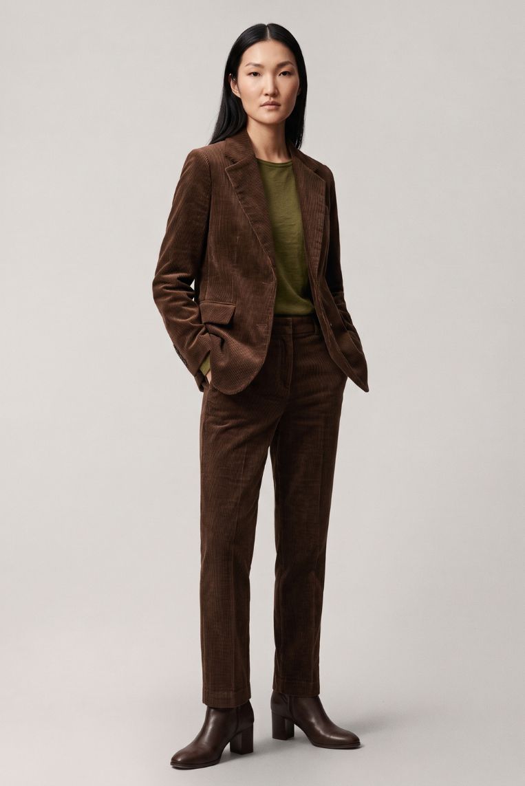 PANTALONE SIGARETTA VELLUTO