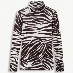 MAGLIA MISTO CACHEMIRE ZEBRA 9 MAGLIA MISTO CACHEMIRE ZEBRA - Thumbnail Image 2
