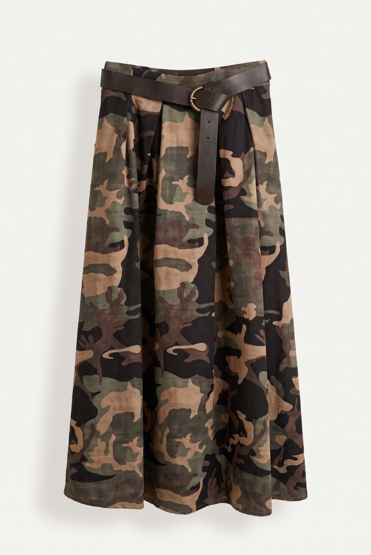 GONNA LUNGA CAMOUFLAGE - immagine 3