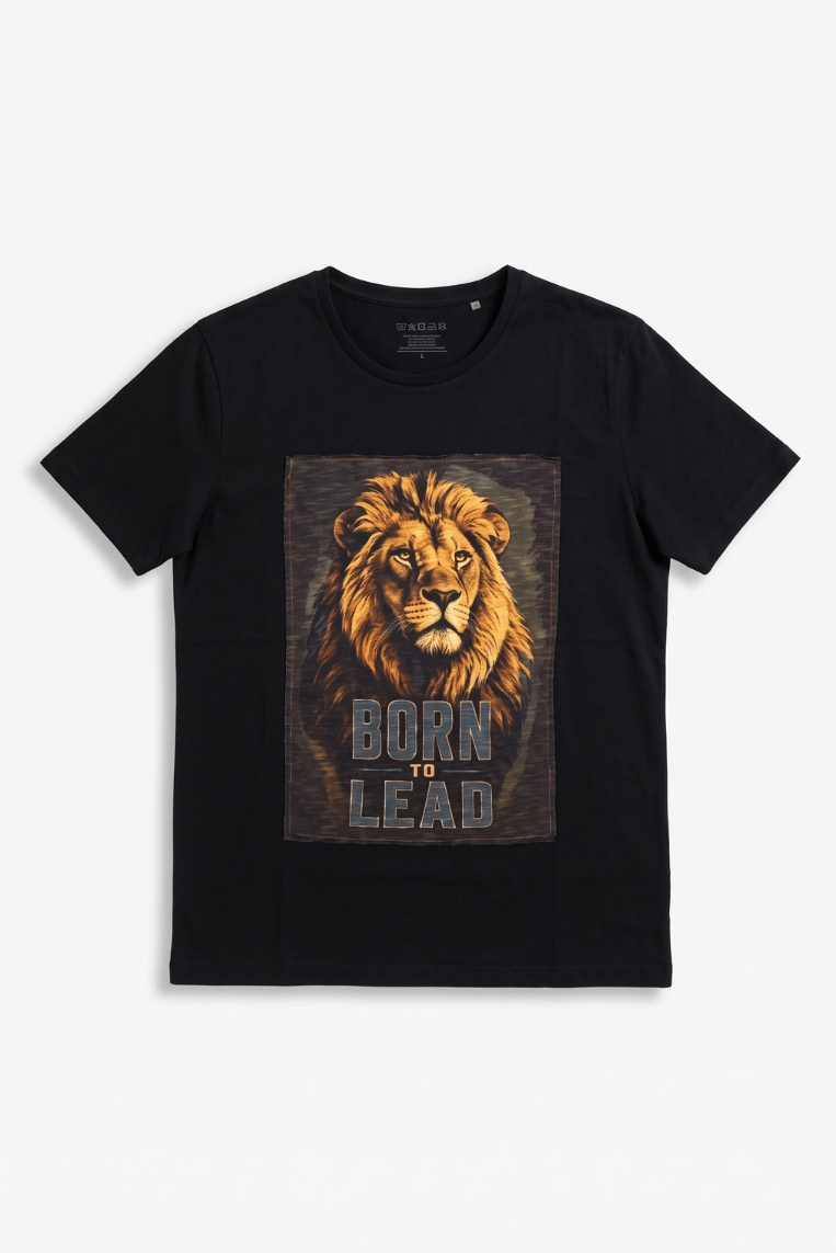T-SHIRT LEONE PATCH - immagine 2