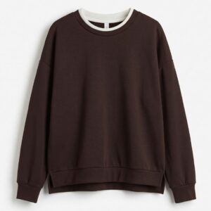 FELPA GIRO MODAL EFFETTO T-SHIRT 15 FELPA GIRO MODAL EFFETTO T-SHIRT - Thumbnail Image 7