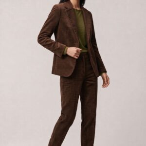 PANTALONE SIGARETTA VELLUTO 6 PANTALONE SIGARETTA VELLUTO - Thumbnail Image 2