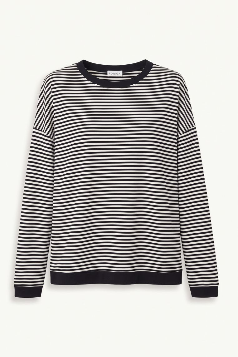 T-SHIRT GIRO VISCOSA RIGHE 4 T-SHIRT GIRO VISCOSA RIGHE - immagine 4