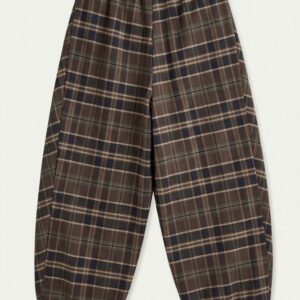 PANTALONE BALLOON CHECK 8 PANTALONE BALLOON CHECK - Thumbnail Image 4