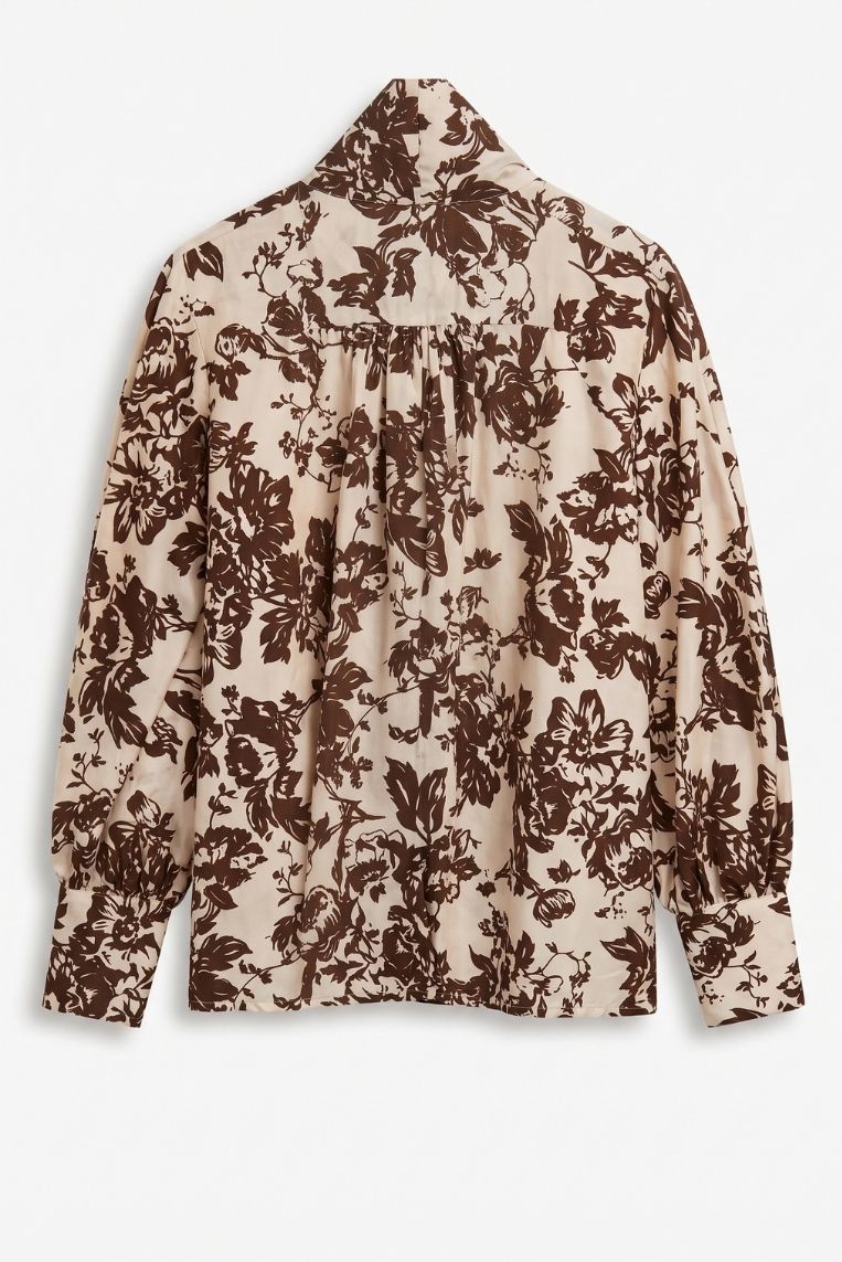 BLUSA STAMPA FLOCK - immagine 4
