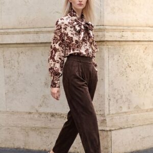 PANTALONE ECO CAMOSCIO CARROT 5 PANTALONE ECO CAMOSCIO CARROT - Thumbnail Image 1