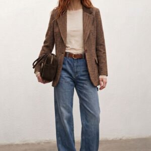 DENIM WIDE LEG PATTA FRONTALE 5 DENIM WIDE LEG PATTA FRONTALE - Thumbnail Image 1