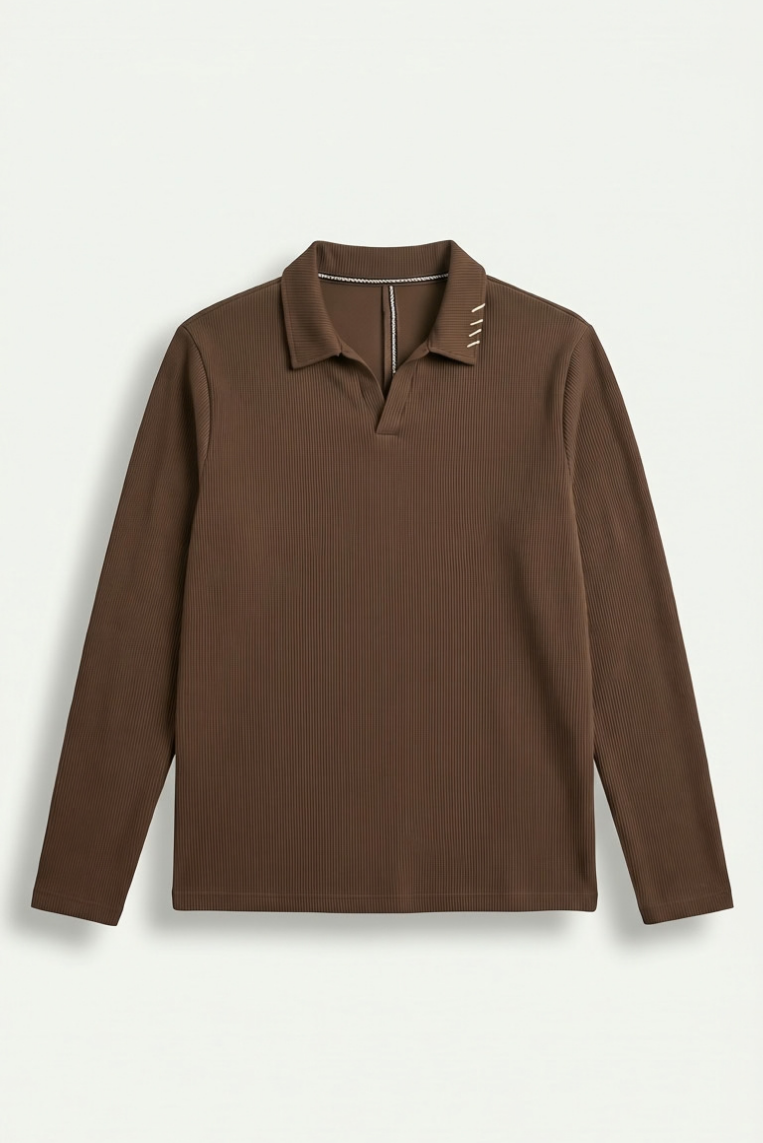 T-SHIRT COLLO DERBY MANO CALDA 3 T-SHIRT COLLO DERBY MANO CALDA - immagine 3