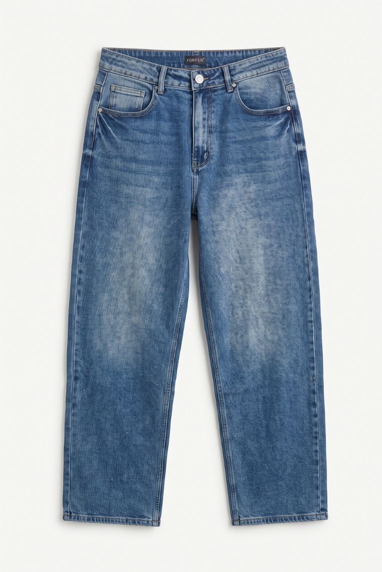 DENIM GAMBA LARGA LOOSE FIT 3 DENIM GAMBA LARGA LOOSE FIT - immagine 3