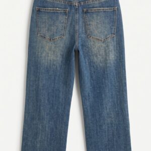 DENIM GAMBA DRITTA CON FOULARD 8 DENIM GAMBA DRITTA CON FOULARD - Thumbnail Image 4