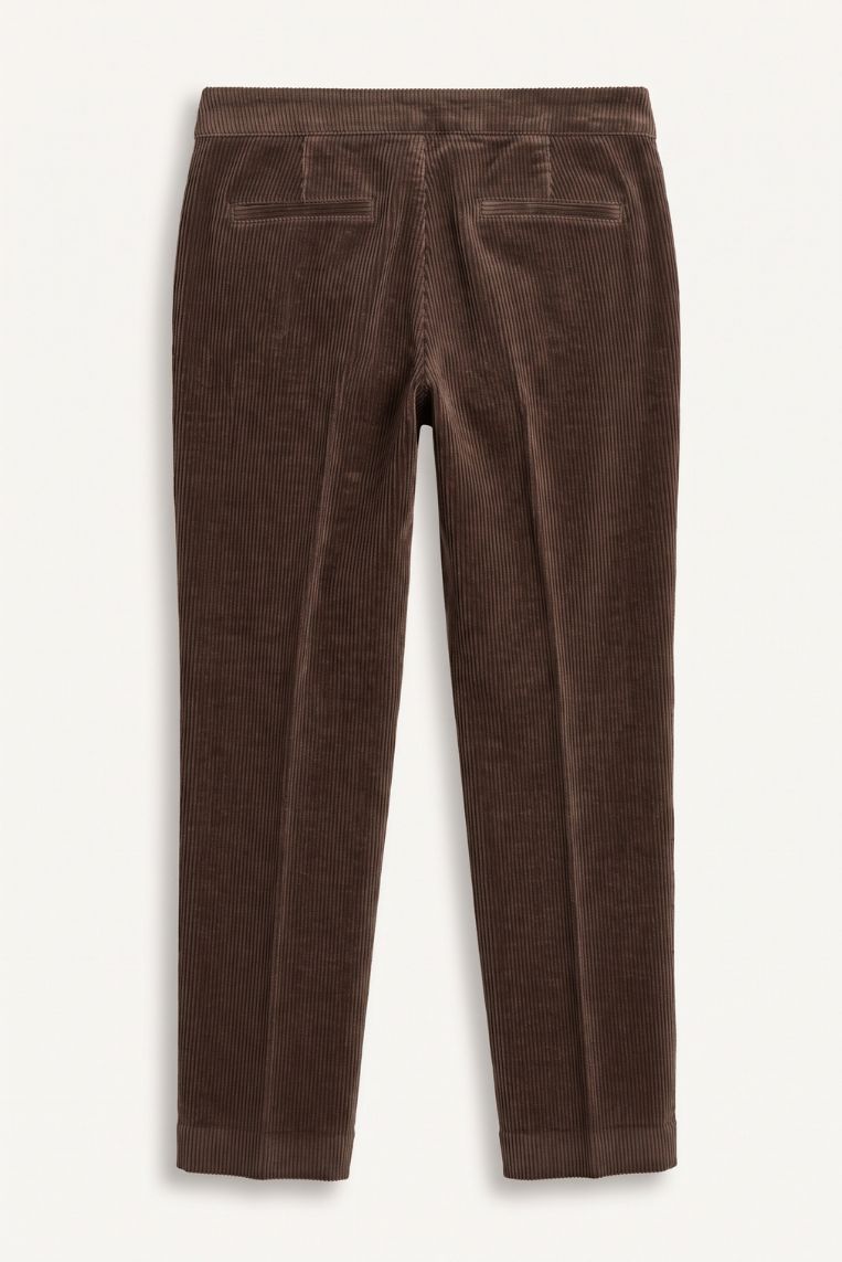 PANTALONE SIGARETTA VELLUTO 4 PANTALONE SIGARETTA VELLUTO - immagine 4