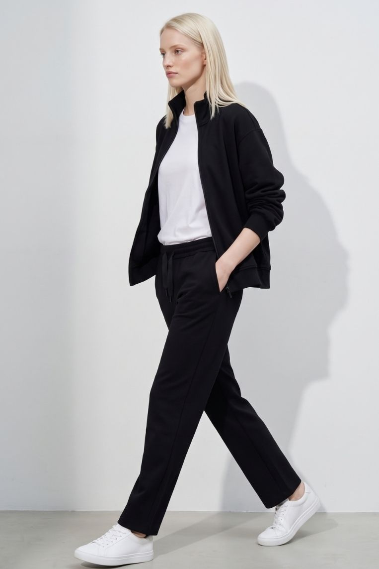 PANTALONE IN FELPA MODAL 2 PANTALONE IN FELPA MODAL - immagine 2